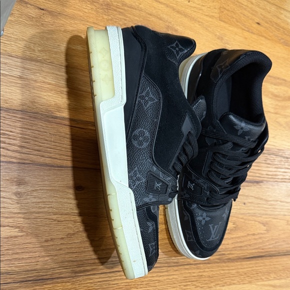 Louis Vuitton Monogram Black Sneakers